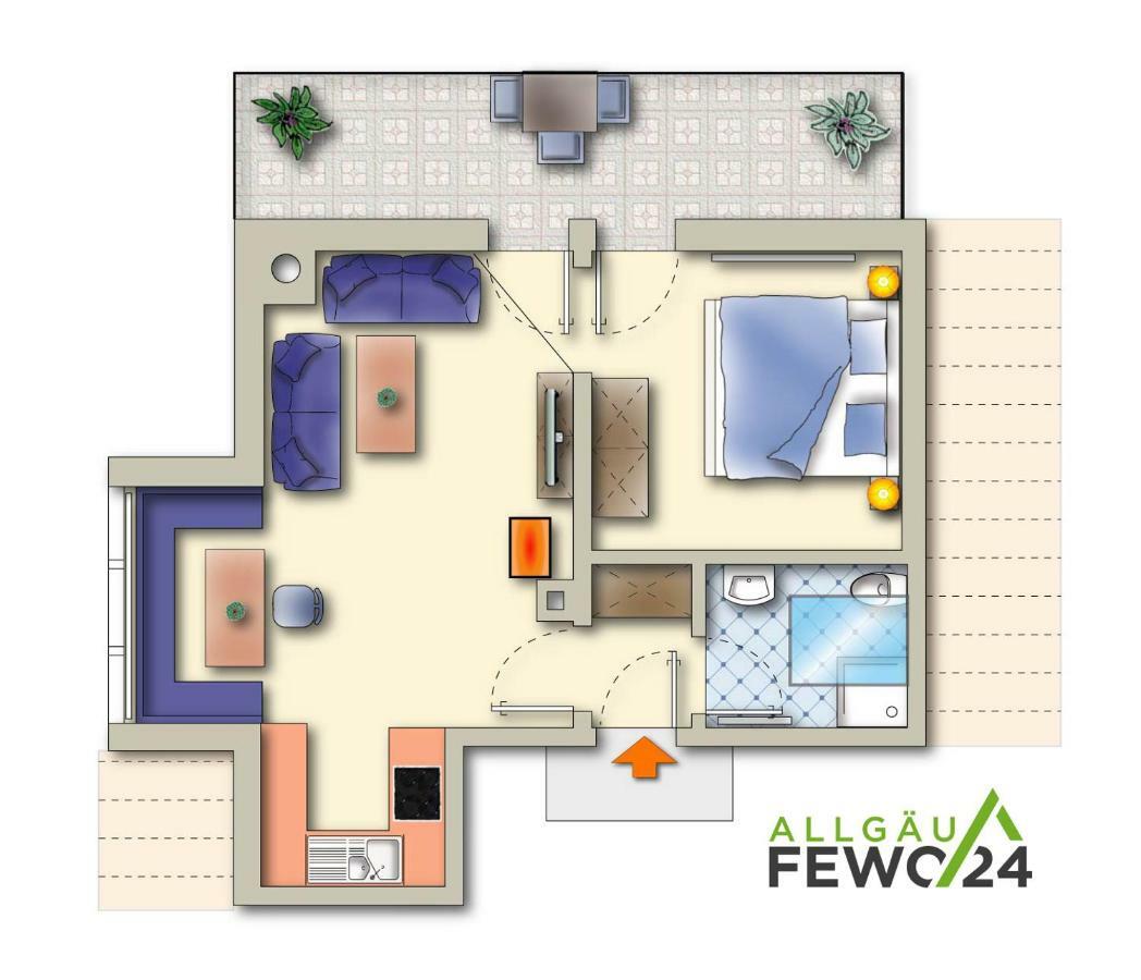 Apartamento Hornerblick Sonthofen Exterior foto